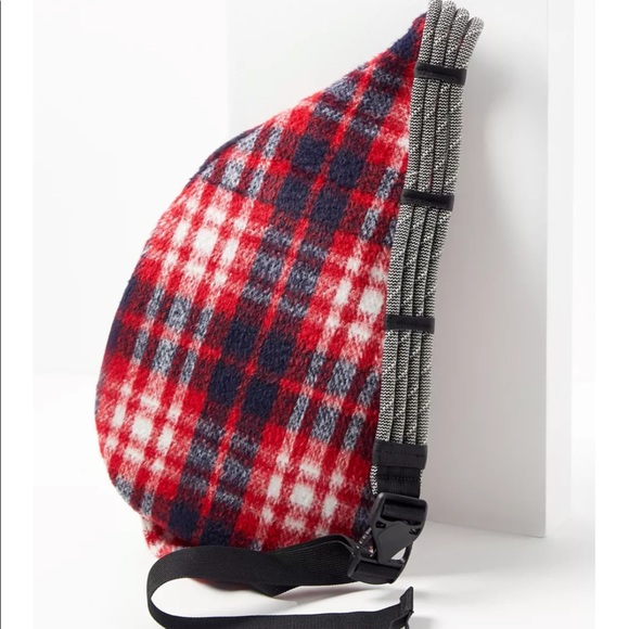 Kavu Plaid Rope Sling Bag - Picture 4 of 16